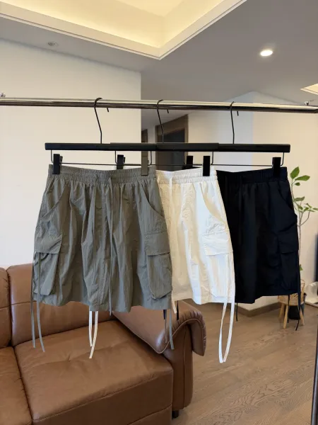 Design Cargo Shorts Black - 2