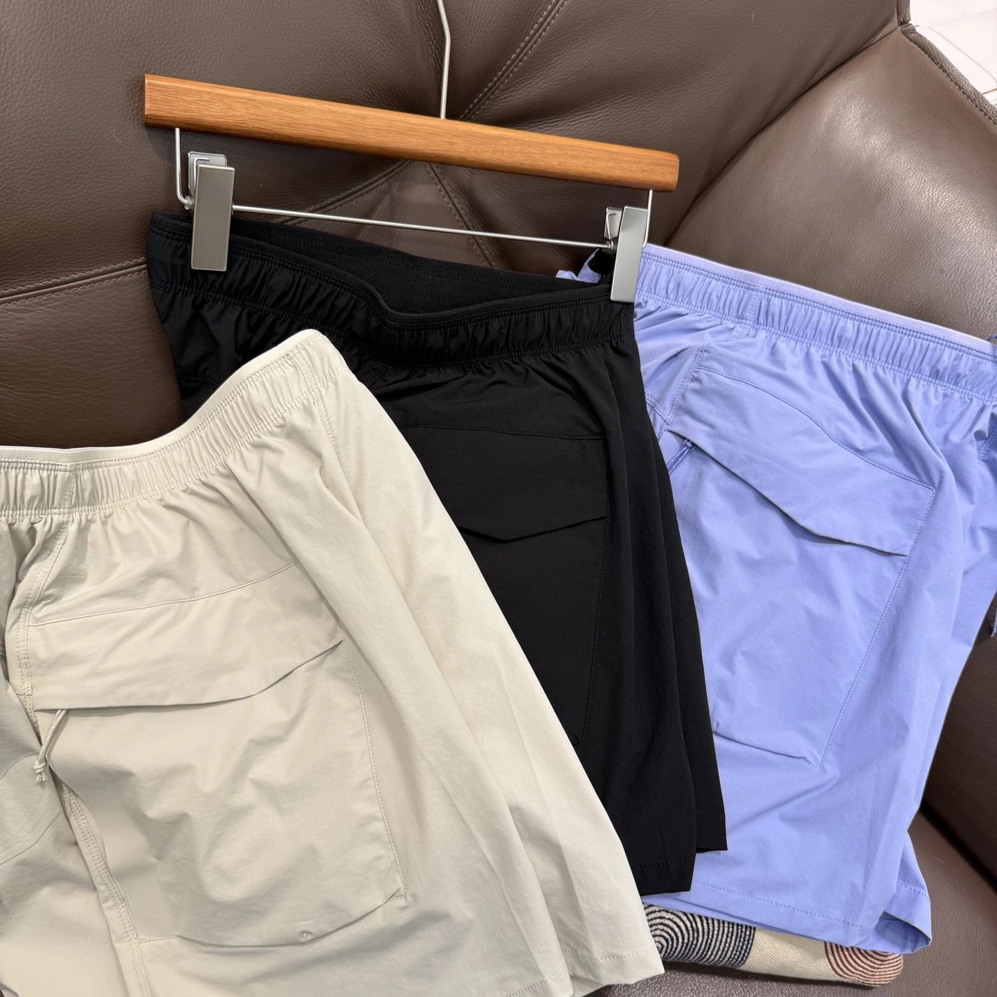 Design Utility Cargo Shorts Black - 10