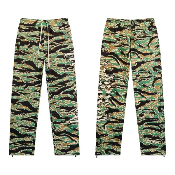 Design Camo Print Graphic Sweatpants Multicolor - 36