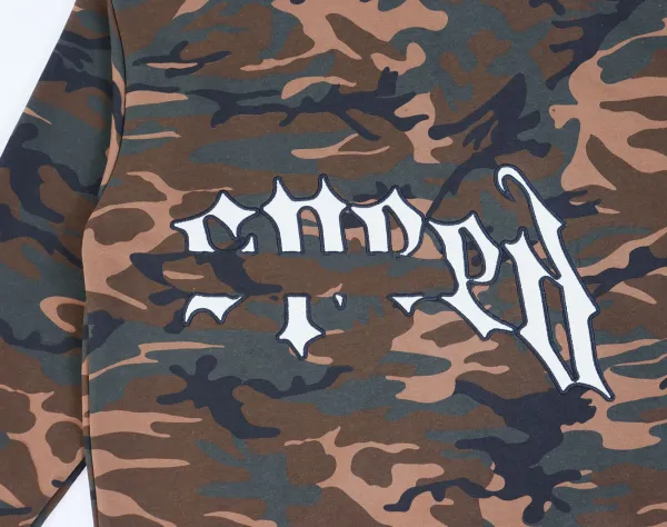 Design Camo Print Graphic Sweatpants Multicolor - 13