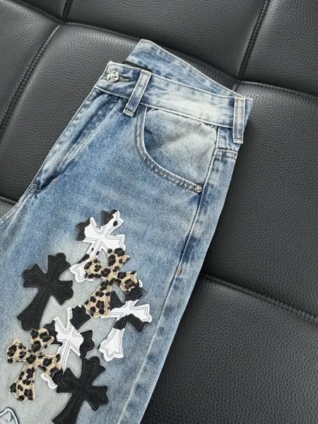 Chrome Hearts Cross-Embellished Black Sweatpants - 35