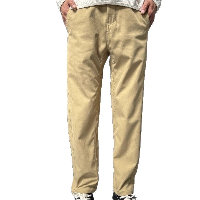 Clothing Warehouse Elastic Waist Chino Pants Black Olive Navy Beige Casual