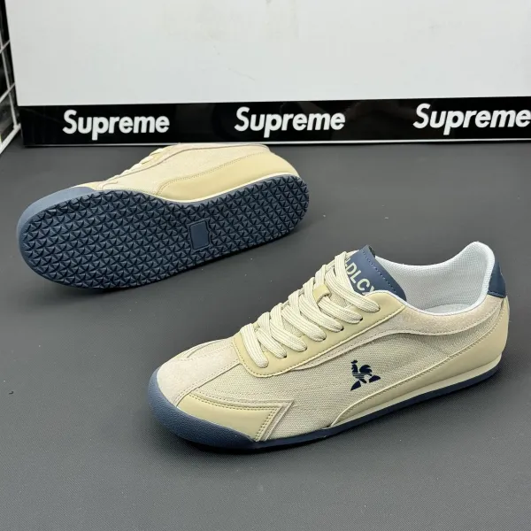Le Coq Sportif Tennis Classic White Navy Red Sneakers - 19