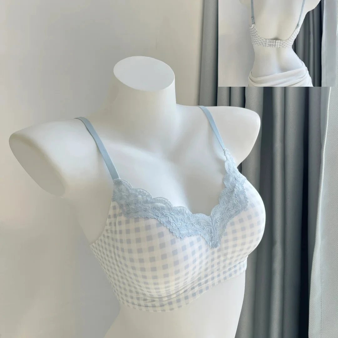 凉感无痕内衣女秋薄透气小胸聚拢副乳防垂固定杯舒适文胸罩