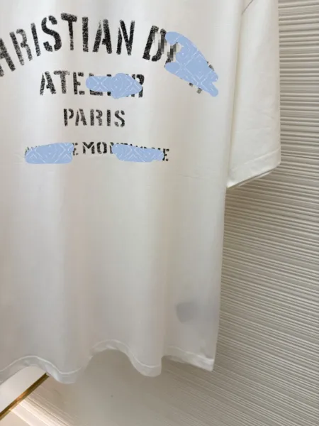 Dior Atelier Paris Avenue Montaigne White T-Shirt - 5