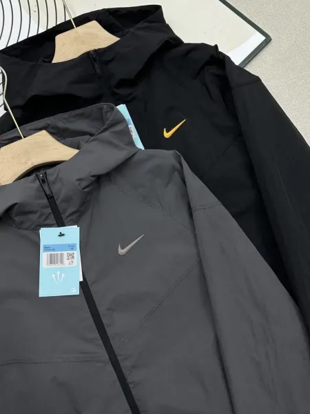 Nike NOCTA Windrunner Gray Windbreaker - 3