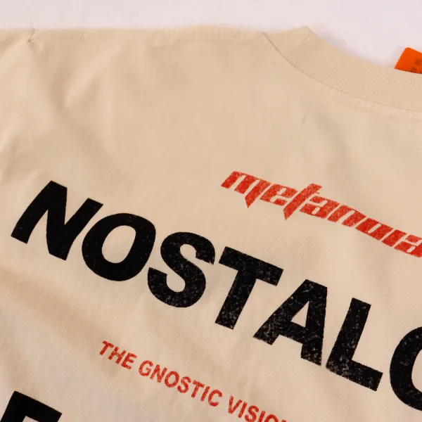 Design Nostalgia For The Origins Yellow Graphic T-Shirt T-Shirts - 4