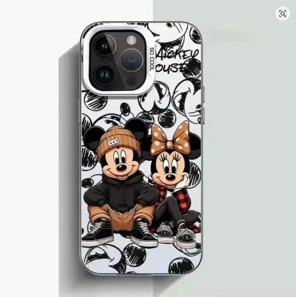 Design Disney Mickey and Minnie Streetwear Graphic Phone Case - 10
