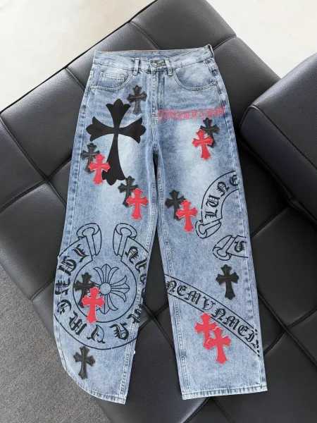 Chrome Hearts Cross-Embellished Black Sweatpants - 19