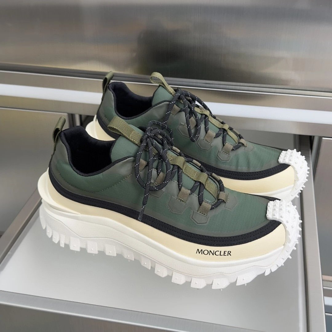 Moncler Trail Runner Beige Chunky Sneakers - 14