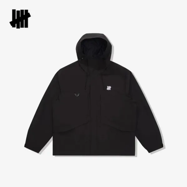 Design UNDEFEATED Field Jacket Olive Green and Black Outerwear - 17