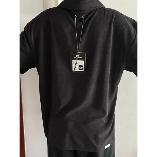 Design Bucket Hat Black + Oversized T-Shirt Black - 11