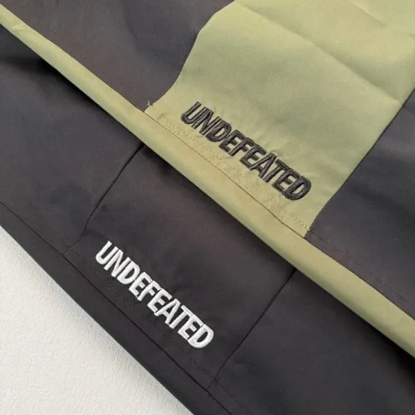 Design UNDEFEATED Field Jacket Olive Green and Black Outerwear - 30
