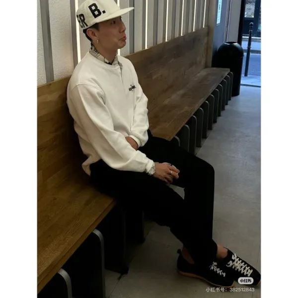 Palace x Neighborhood White Collaboration Hoodie - 5