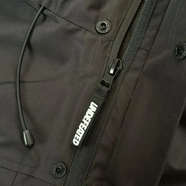 Design UNDEFEATED Field Jacket Olive Green and Black Outerwear - 40