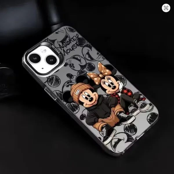 Design Disney Mickey and Minnie Streetwear Graphic Phone Case - 11