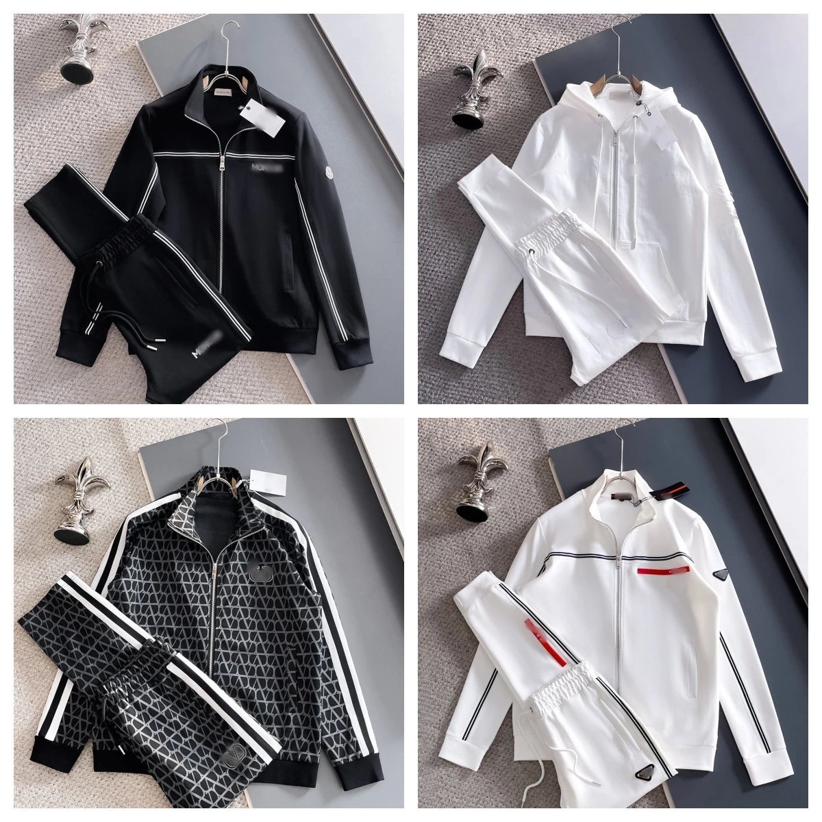 2026 Autumn/Winter Men's Trendy Athletic Lounge Set - Casual Versatile Comfortable New Arrival