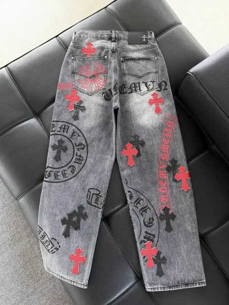 Chrome Hearts Cross-Embellished Black Sweatpants - 22