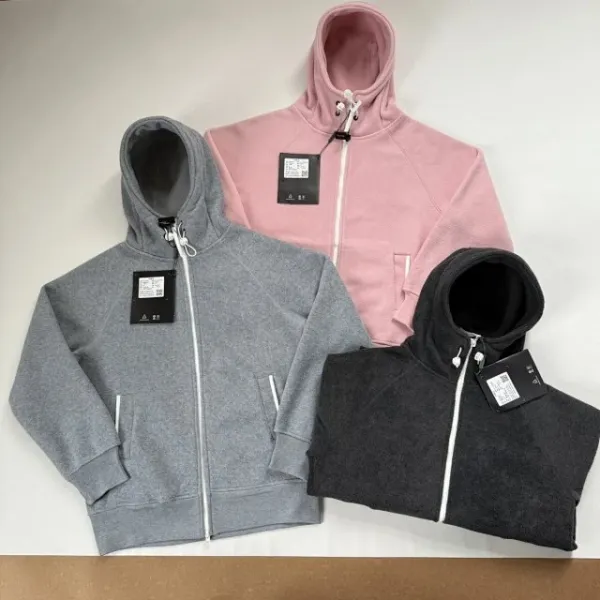 Design Fleece Zip-Up Hoodie Black - 16