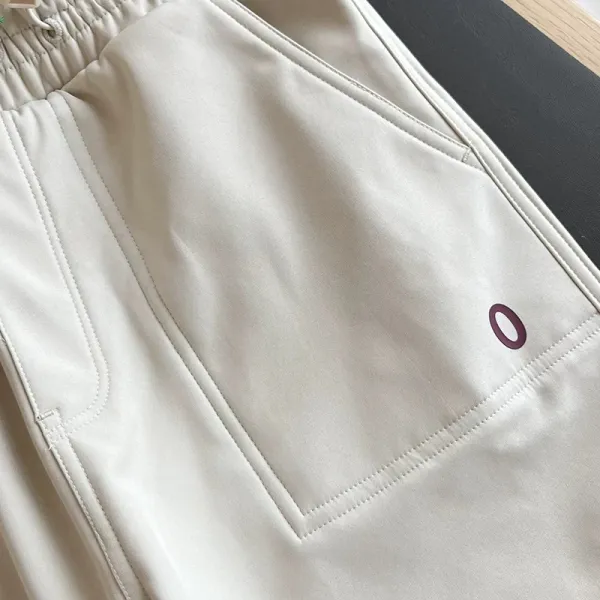 Design Utility Cargo Pants in Beige, Purple, Blue, Gray, and Black - 20