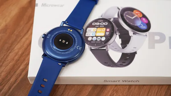 Design Smartwatch Black Fitness Tracker - 8