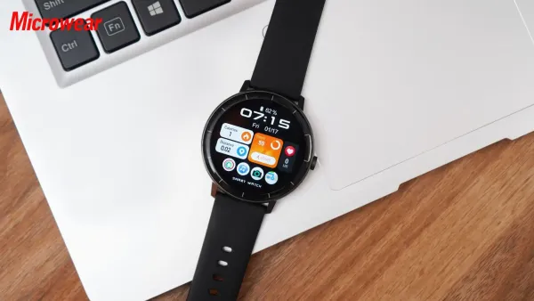 Design Smartwatch Black Fitness Tracker - 18
