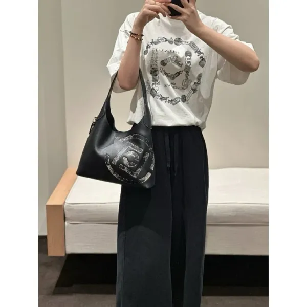 Coach Graphic Print T-Shirt Black - 11