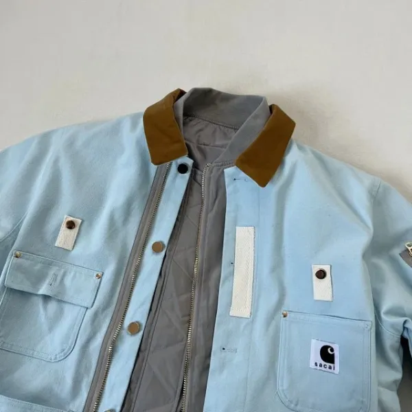 Carhartt Work In Progress Carhartt WIP Chore Coat Beige Outerwear - 20