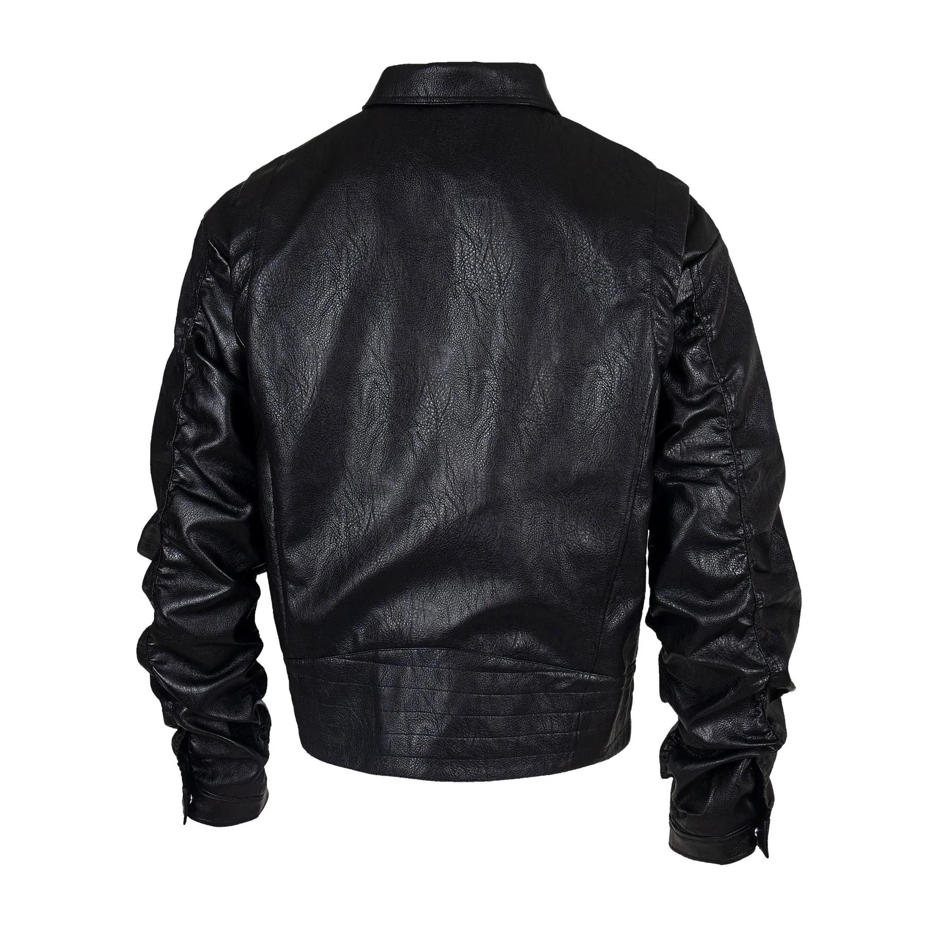 Design Cropped Utility Jacket Off-White Outerwear Jacket - 5