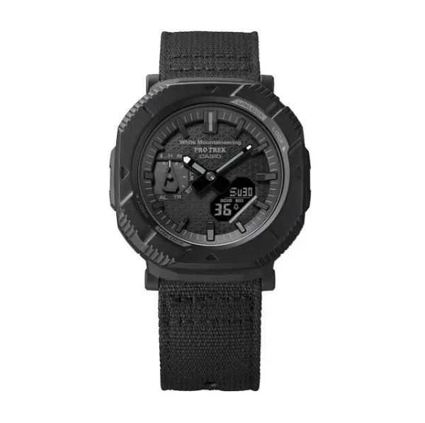 Casio x White Mountaineering PRO TREK Collaboration Model Black Watch Watches - 12