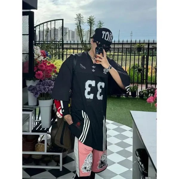 Adidas Originals x Rose Collection Jersey Black / White - 10