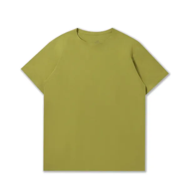 Design Basic Crew Neck T-Shirt Dusty Blue - 6