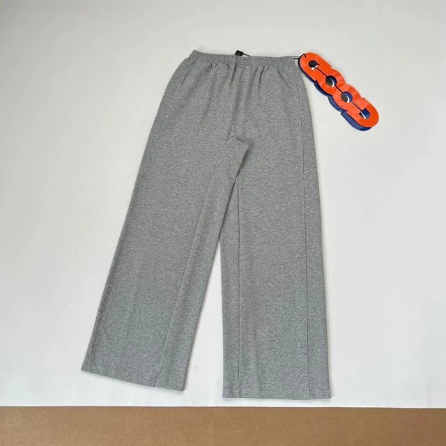 Good Brand Polka Dot Wide-Leg Sweatpants Black - 18