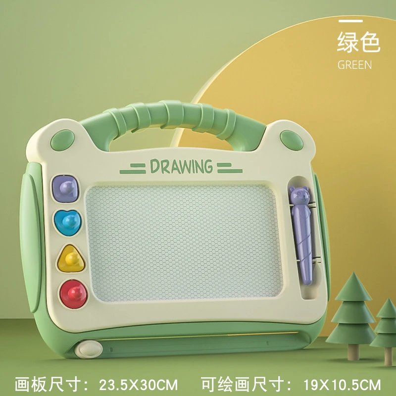 Design Drawing Tablet Green Kids Magnetic Sketch Board Electronics