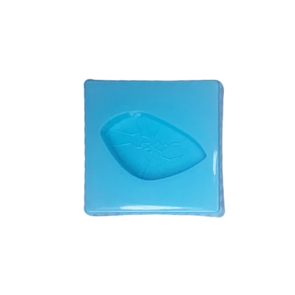 Design Lung-Shaped Silicone Mold Blue Accessories - 1