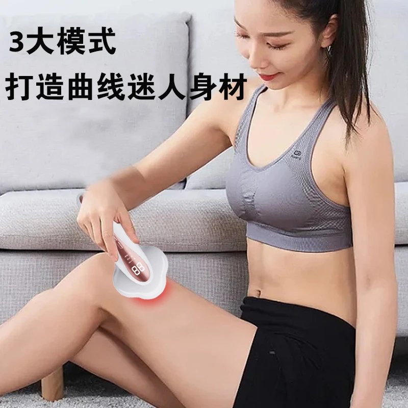 EMS Muscle Trainer Rose Gold White Beauty Device