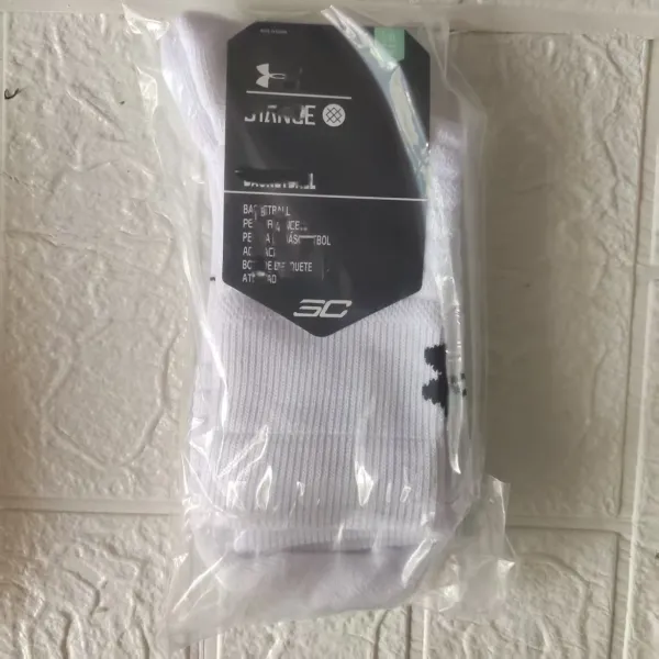 Under Armour SC30 Basketball Socks White - 1