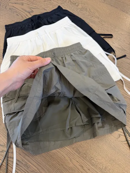 Design Cargo Shorts Black - 6