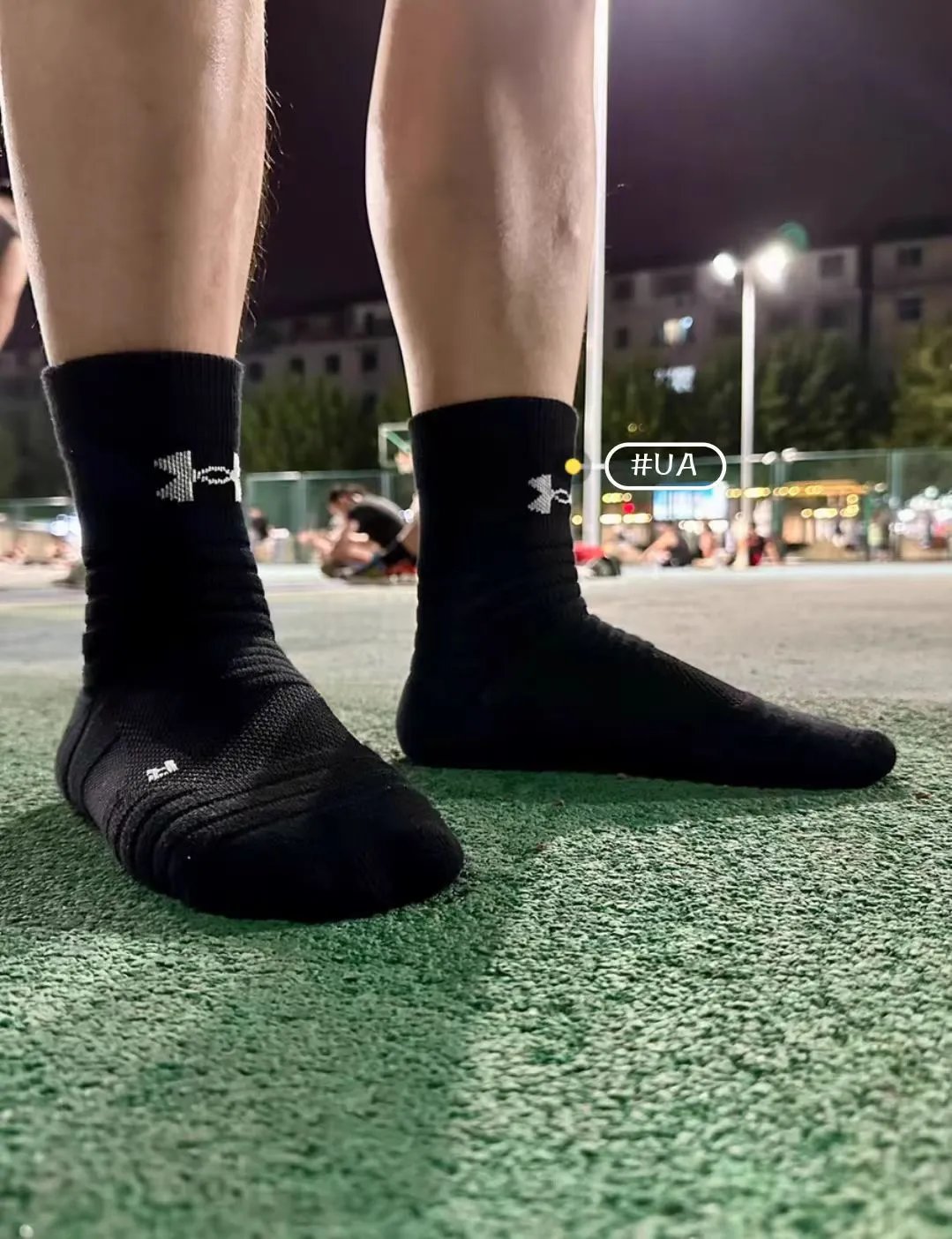 Design SC Basketball Socks Black Socks - 5