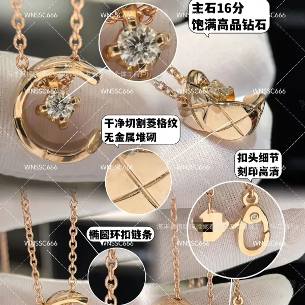 Design Minimalist Cube Pendant Necklace Silver Jewelry - 16