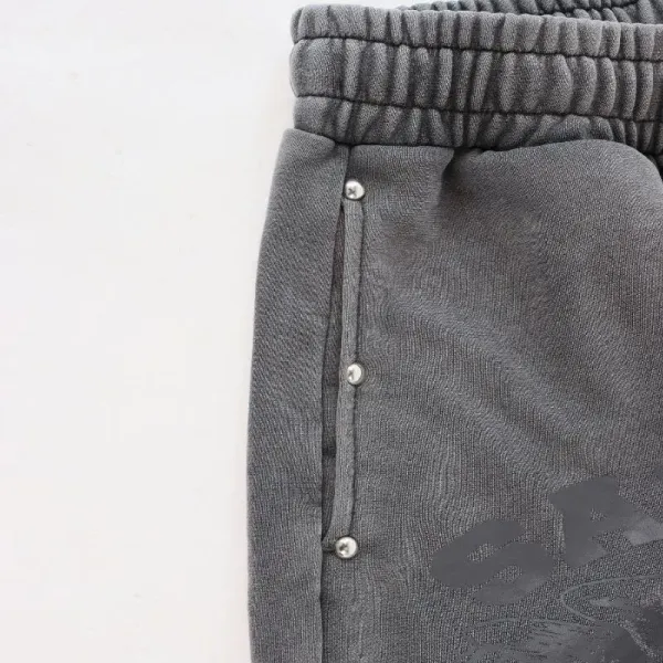 Design 8688 Washed Black Gray Shorts - 14