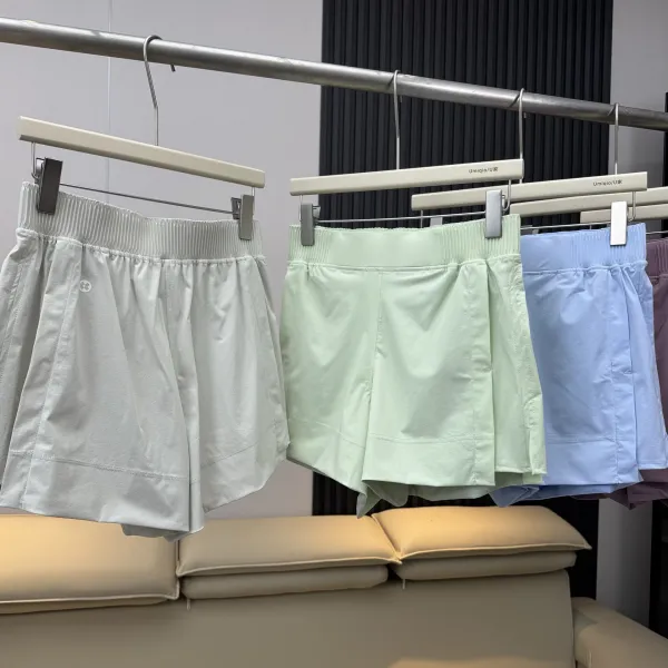 Design Umigio / U Pleated Waist Shorts Lavender Shorts - 9