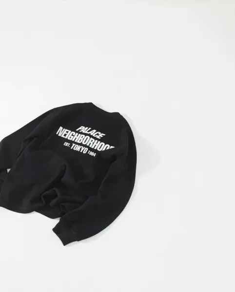 Palace x Neighborhood White Collaboration Hoodie - 18