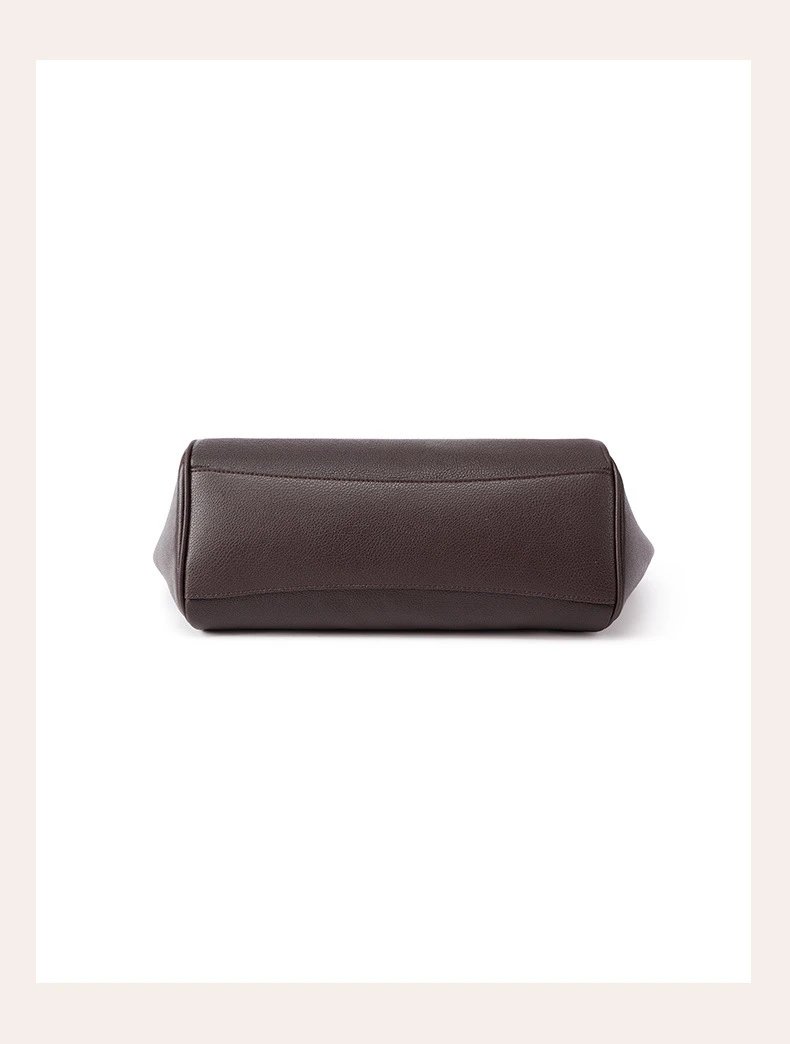 Design Structured Flap Closure White Handbag - 34