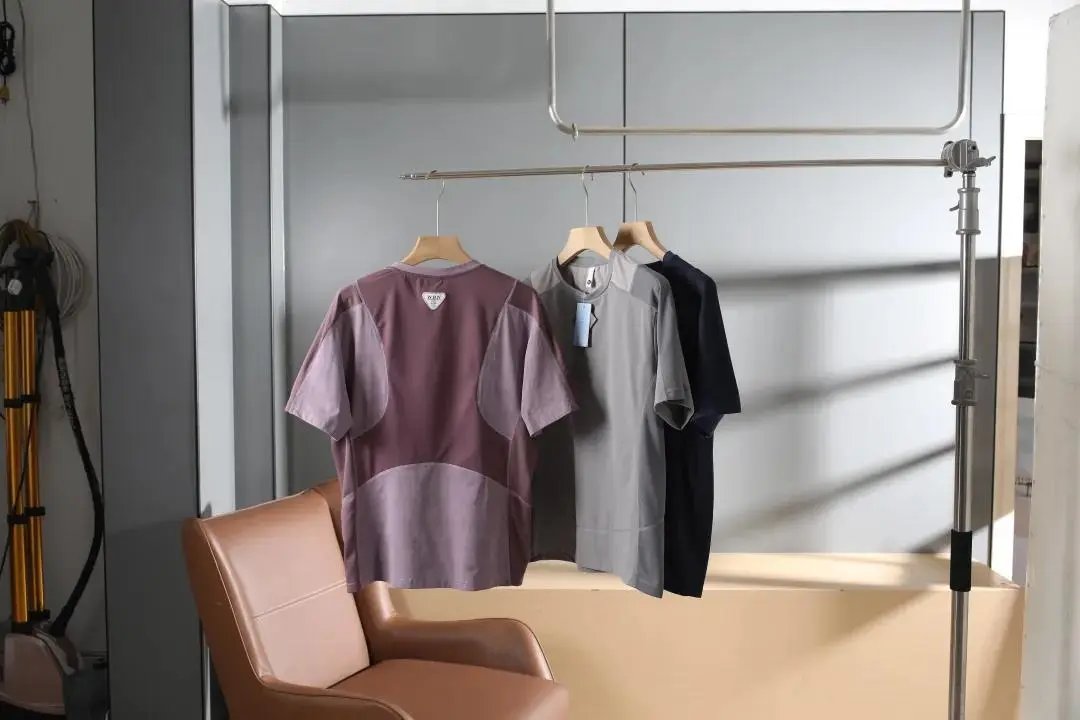 Design Color-Block Performance Base-Layer Top Mauve - 4