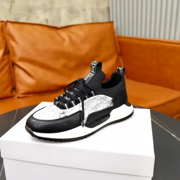 Dior B23 Oblique White Sneakers Chunky Sneakers - 6