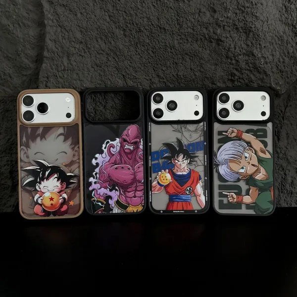 Design Dragon Ball Z Chibi Goku Phone Case Beige Phone Case - 2