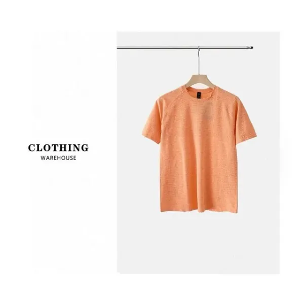 Design Textured Performance T-Shirt Gray - 32