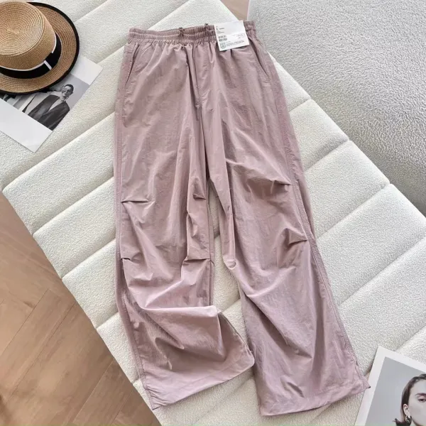 Design Cargo Pants Beige Utility Pants - 7