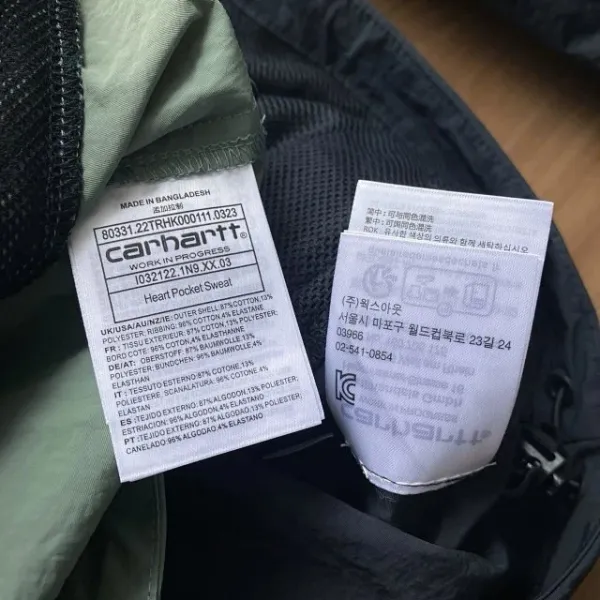 Carhartt Work In Progress Carhartt WIP Windbreaker Black Outerwear - 38